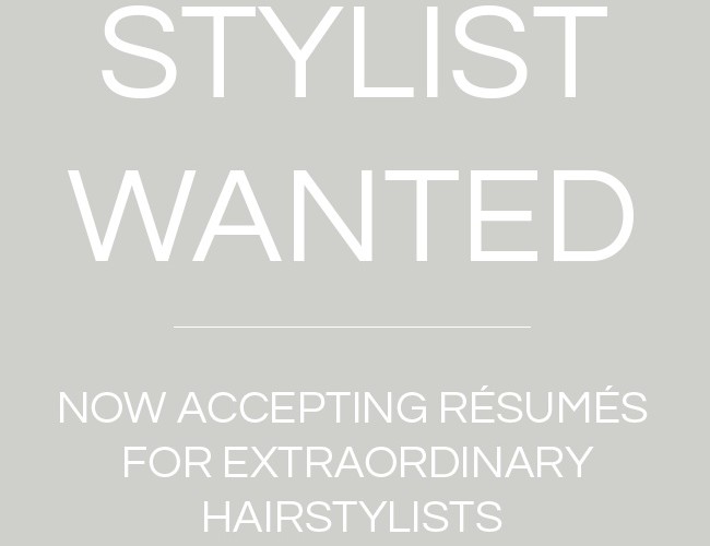 We Are Growing! Stylist and Receptionist Wanted
